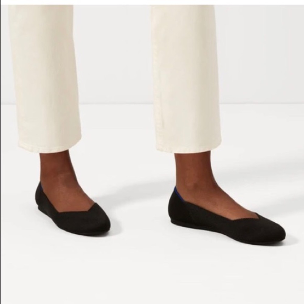 Rothy’s Black Ballet Flats: 6.5